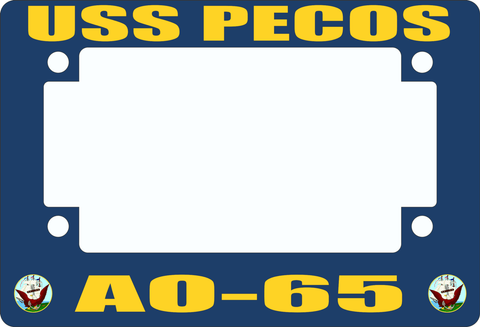 USS Pecos AO-65 Motorcycle Frame