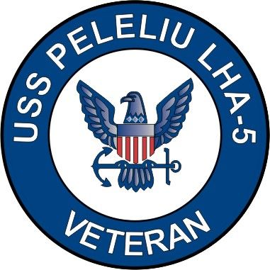 USS Peleliu LHA-5 Veteran Decal Sticker