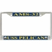 USS Pelican AMS-32 License Plate Frame