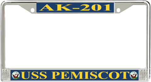 USS Pemiscot AK-201 License Plate Frame