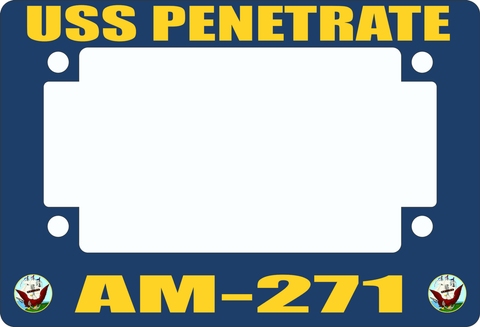 USS Penetrate AM-271 Motorcycle Frame