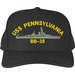 USS Pennsylvania BB-38 Ship Custom Embroidered Cap