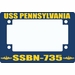 USS Pennsylvania SSBN-735 Motorcycle Frame