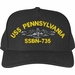 USS Pennsylvania SSBN-735 Submarine Custom Embroidered Cap