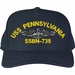 USS Pennsylvania SSBN-735 Submarine Custom Embroidered Cap
