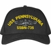USS Pennsylvania SSBN-735 Submarine Custom Embroidered Cap