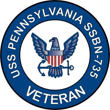 USS Pennsylvania SSBN-735 Veteran Decal Sticker