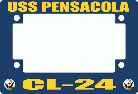 USS Pensacola CL-24 Motorcycle Frame