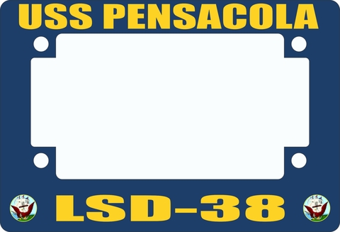 USS Pensacola LSD-38 Motorcycle Frame