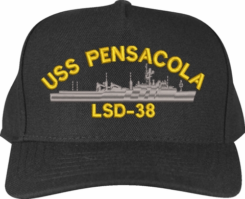 USS Pensacola LSD-38 Ships Custom Embroidered Cap