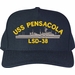 USS Pensacola LSD-38 Ships Custom Embroidered Cap