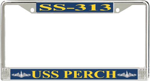 USS Perch SS-313 License Plate Frame