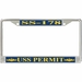 USS Permit SS-178 License Plate Frame