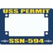 USS Permit SSN-594 Motorcycle Frame