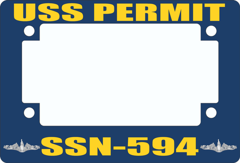 USS Permit SSN-594 Motorcycle Frame