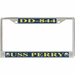 USS Perry DD-844 License Plate Frame