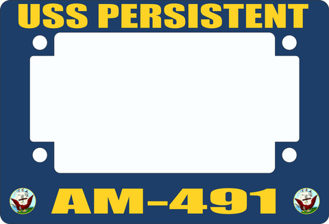 USS Persistent AM-491 Motorcycle Frame