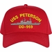 USS Peterson DD-969 Ship Custom Embroidered Cap
