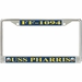 USS Pharris FF-1094 License Plate Frame