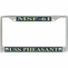 USS Pheasant MSF-61 License Plate Frame