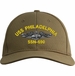 USS Philadelphia SSN-690 with Dolphins Custom Embroidered Cap
