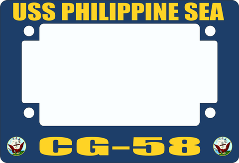 USS Philippine Sea CG-58 Motorcycle Frame