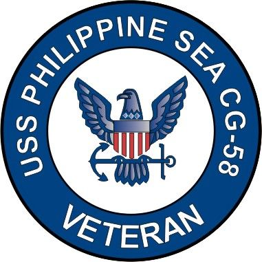 USS Philippine Sea CG-58 Veteran Decal Sticker