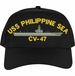 USS Philippine Sea CV-47 Embroidered Cap