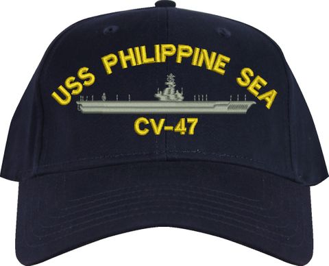 USS Philippine Sea CV-47 Imported Cap