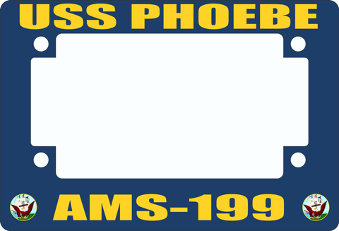 USS Phoebe AMS-199 Motorcycle Frame