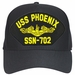 USS Phoenix SSN-702 ( Gold Dolphins ) Submarine Officer Cap