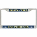 USS Phoenix SSN-702 License Plate Frame