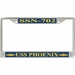 USS Phoenix SSN-702 License Plate Frame
