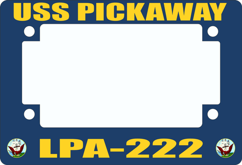 USS Pickaway LPA-222 Motorcycle Frame