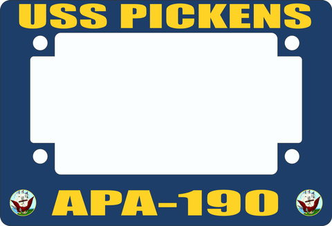 USS Pickens APA-190 Motorcycle Frame