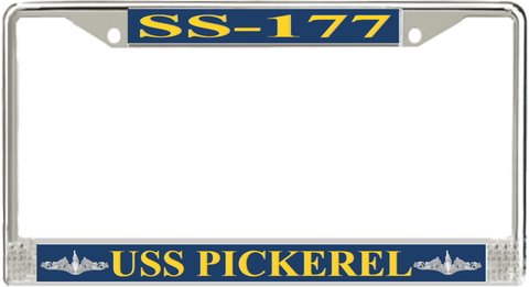 USS Pickerel SS-177 License Plate Frame