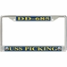 USS Picking DD-685 License Plate Frame