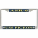 USS Pigeon ASR-6 License Plate Frame
