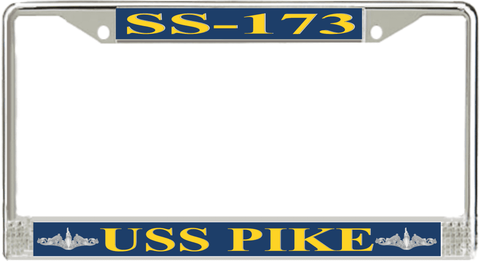 USS Pike SS-173 License Plate Frame