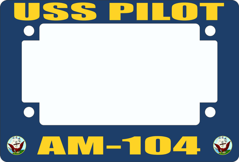 USS Pilot AM-104 Motorcycle Frame