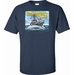 USS Pinckney DDG-91 Printed Art T-Shirt