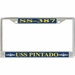 USS Pintado SS-387 License Plate Frame