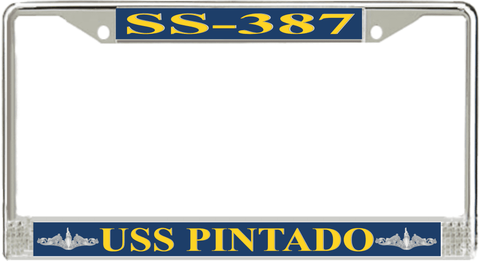 USS Pintado SS-387 License Plate Frame