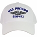 USS Pintado SSN-672 Dolphins Embroidered Cap