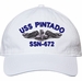USS Pintado SSN-672 with Dolphins Unstructured Dad Cap