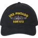 USS Pintado SSN-672 with Dolphins Unstructured Dad Cap