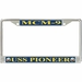 USS Pioneer MCM-9 License Plate Frame