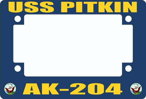 USS Pitkin AK-204 Motorcycle Frame