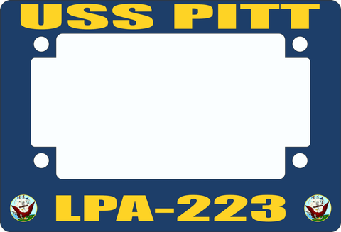 USS Pitt LPA-223 Motorcycle Frame
