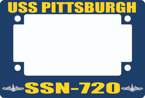 USS Pittsburgh SSN-720 Motorcycle Frame